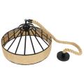 Retro Rope Creative Modern Design Pendant Lamp Decoration E27 Pendant Lights. 