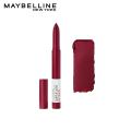 Maybelline Super Stay Ink Crayon Matte Longwear Lipstick, 8hrs long wear Matte Lipstick - 55 Make it Happen. 