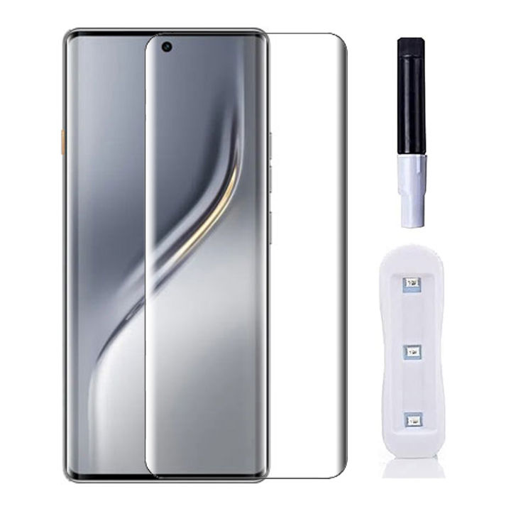 Tecno Camon 40 Pro Full Screen UV Tempered Glass Full Glue Screen Protector For Camon 40 Pro