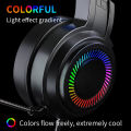 E-Sport G103 Gaming Headset Wired | RGB LED | USB + 3.5mm AUX | Noise Cancelling Mic | Over-Ear Gaming Headphones for PC & Laptop. 