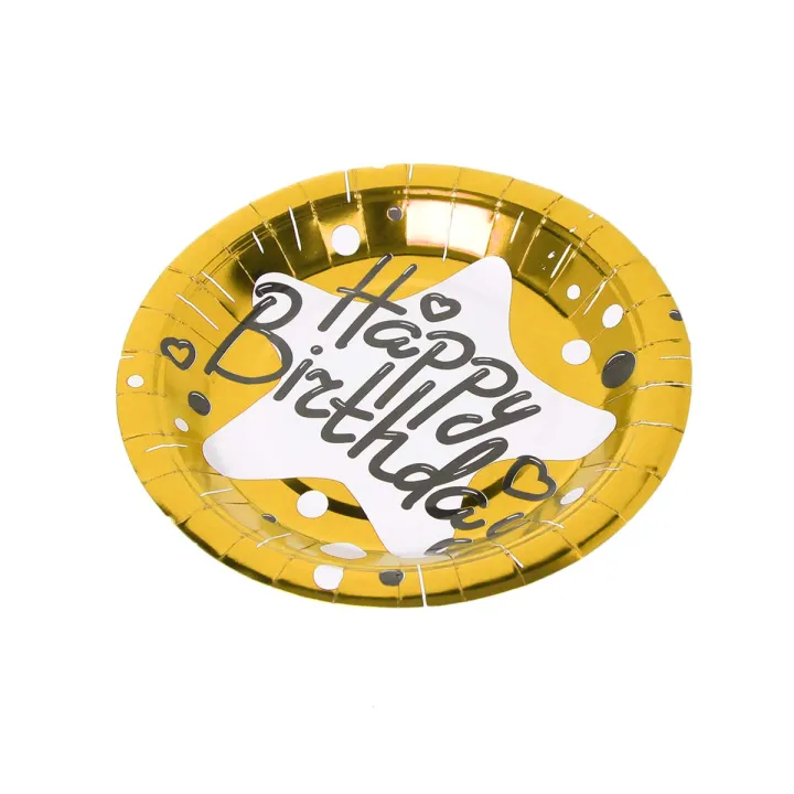 Happy%20Birthday%20Printed%20Disposable%20Serving%20Paper%20Plates%20Collection%20For%20Kids%20Tableware%20Sets%20Deserts%20Cake%20Snacks%20Party%20Plate%20Born%20Day%20Celebration%20Event%20Decoration%20Enjoy%20Lunch%20Dinner%20Boys,%20Girls%20Home%20School%20&%20Office%20Parties%20Attractive%20Designs%20Decor%20Supplies%20-%20Image%203
