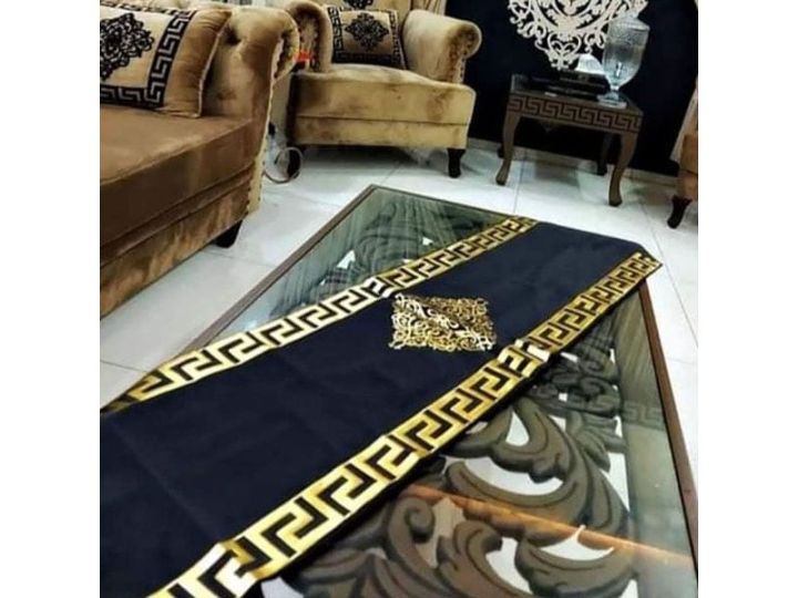 Center Table Runner velvet stuff (SIZE 52 x14 Inches)