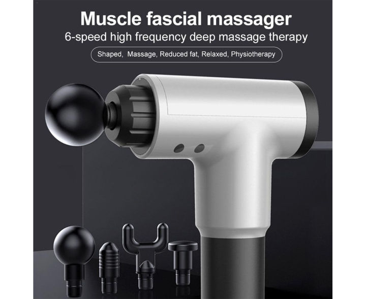 Fascial Gan Muscle Massager | Deep Muscle Massager with 4 Heads | Full Body Relaxation random color