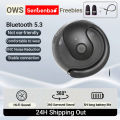 SenBenBao OWS BY01 Earbuds (2 Freebies:1 Silicon Lanyard+1 Game Sleeve) HiFi Sound Quality Wireless Bluetooth Earphone, IPX5 Waterproof with Large Capacity Battery Headset. 