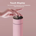 BARBIE Name Water Bottle for girls with LED Temperature Display/Stainless Steel Smart 500ml Water Bottle/Double Wall Vacuum Insulated Leak Proof/Stay Hot Cold /Travel Modern Mug with Vacuum Thermos Flask. 