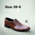 LIGHT EVERY Formal shoes Brown for men & boys. Dress shoes new designs synthetic leather shoes. Embossing design quality shoes.. 
