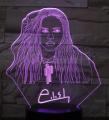 XXXTentacion Billie Eilish Johnny Hallyday Lamp Illusion LED USB Touch RGB 7 Color Freddie Mercury Singer Gifts. 