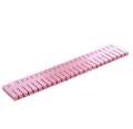4pcs/Set DIY Drawer Divider Household Storage Organizer Partition Board for Socks Underwear Organize the grid Drawer Partition. 