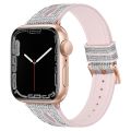 Changes Color Shiny Jelly Bracelet for Apple Watch Band 41 45mm 38 42mm 40 44mm Women Bling Silicone Strap for iwatch 7 6 5 4 3. 