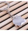 Apple Key Chain Metal Creative Key Chain. 