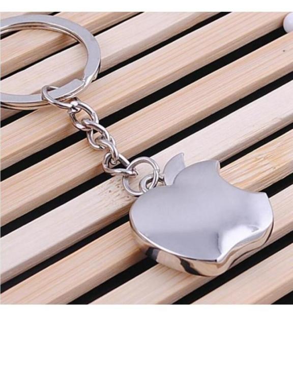 Apple%20Key%20Chain%20Metal%20Creative%20Key%20Chain%20-%20Image%203