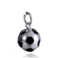 Trendy Football Link Chain Soccer Necklace Pendant Gold Silver Color Sport Ball Jewelry Men Boy Children Pendant. 