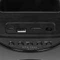 KTX 1433 RGB PORTABLE WIRELESS BLUETOOTH RECHARGABLE SPEAKER FM RADIO USB & SD CARD. 