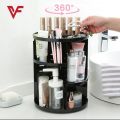 FREE SHIPPING Cosmetics Makeup Organizer Acrylic 3D 360 Degree Rotating Cosmetic Organizer. 