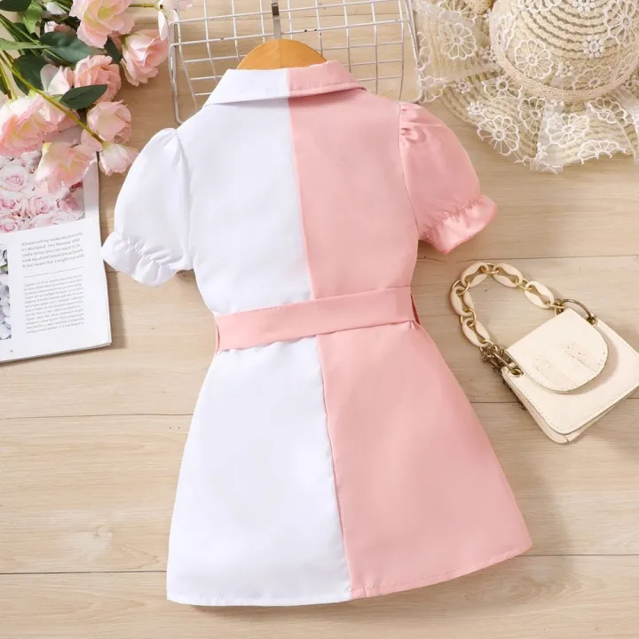 Trendy%20Girls'%20Two-Tone%20Contrast%20Dress:%20Fashion-forward%20Style%20with%20Eye-Catching%20Colors%20-%20Image%207