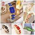 XCELLENT PREMIUM GIRLS DIAMOND STONES JEWELRY WATCH | Jewelry watch | Exclusive collection | Good quality | Bracelet  | Ring | Gift box. 