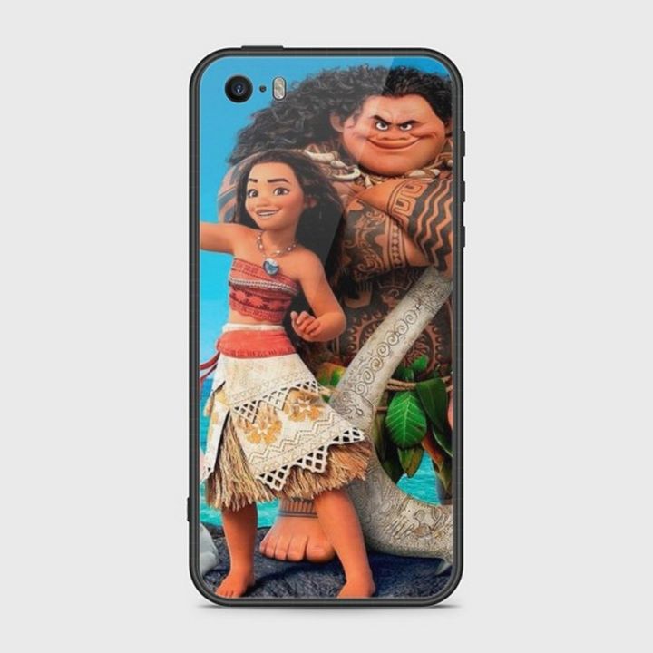 iPhone 5 Cover - SkinLee HQ Infinity Glass Case (Soft) - Disney Moana - SKINLEE-555-1-749-11