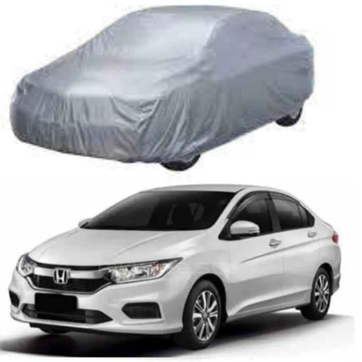 New Honda City Topcover Silver parashoot  Car Cover Dust and Waterproof