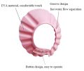 Adjustable Baby Care Safe Shower Caps Waterproof Shampoo Cap Children Ear Guard Protect Kids Bath Visor Haircut Hat Shampoo Cap. 