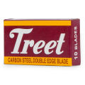 (30 Blades) Treet Carbon Steel "Black Beauty" Double Edge Razor Blades | Razor Blades For Men & Women, Girls | Beauty Tool Hair Removal Accessories | (01 Tuck = 10 Blades). 