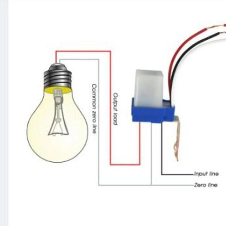 AS-10-220 Photocell Street Light Switch – Auto ON/OFF with Sunlight ...
