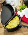 Non Stick Folding Omelette Pan (F). 