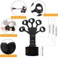 New Finger Gripper for Veins, 3 Gears Adjustable Silicone Finger Exercise Equipment For Finger Grip & Exercise, Finger Stretcher Trainer Stress Relief Improve Finger Dexterity. 