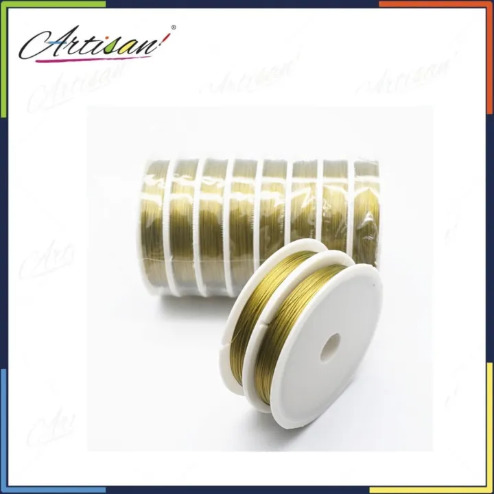 Stainless%20Steel%20Craft%20Wire%20for%20Bracelet%20Necklace%20&%20Jewelry%20Making,%20stocking%20net%20flowers%200.30mm%20&%2050%20meter%20each%20roll%20-%20Image%203