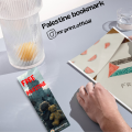 Palestine Bookmarks Pack of 5 - Support Palestine with Unique Designs by Mr. Print. 