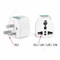 1pc Universal AU Plug Adapter EU European US American UK To 3 / 2 Pin Australia Travel Power Adapter Plug Socket Electric Outlet. 