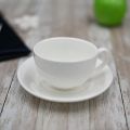 Wilmax England - Set of 6 - TEA CUP & SAUCER - 250 ML - 8 OZ. 