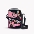 Traverse  Blackpink- Lunch Bag with option to carry water bottle- Digitally printed and manufactured by . Insulated to keep items hot / cold Bags hand bag for girls bags for girls. 