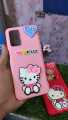 OPPO A54_Key chain style_Hello Kitty cover_Mickey mouse case_Girls Fancy soft case_OPPO A54 Back cover. 