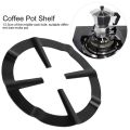 Stove Ring Moka Pot Gas Black Pans Rack Iron Support Trivet Reducer Camping Heat Diffuser 13.3cm Cooker Simmer. 