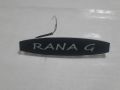 Rana G Motorcycle LED Monogram for FRONT Universal Names Glowing WHITE Universal Fit. 