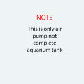 USB Mini Fish Tank Aquarium Air Pump Silent Oxygen Supplies black. 
