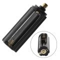 btsg Cylindrical Type Plastic Battery Holder For 3x AAA To 18650 Battery Converter. 