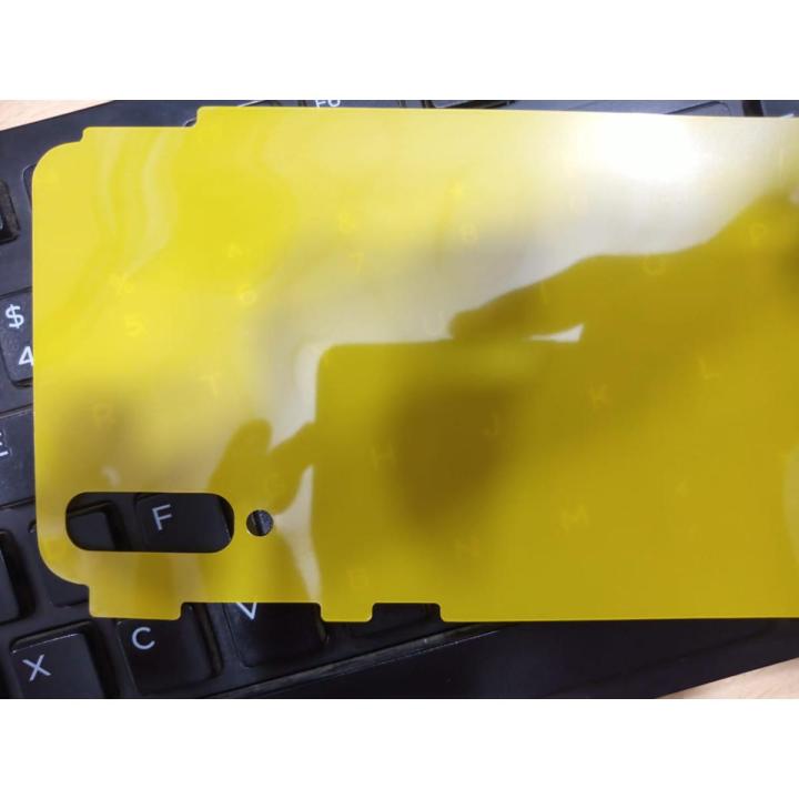 Samsung Galaxy A70 360 Back Smooth Sheet Edges Jelly Protector