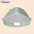 Rabbit Toilet Double Buckle Pet Guinea Pig Hamster Rabbit Bathroom. 
