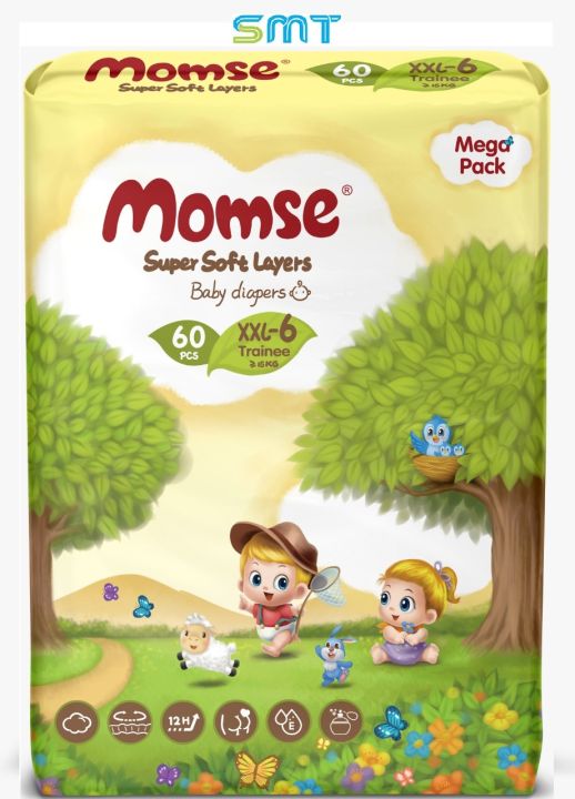 Momse%20Diapers%20Mega%20Pack%20Size%206no%20XXL%20+15kg%20(60%20Pcs%20Pack)%20-%20Image%203