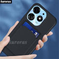 Phone Cover itel S23+ / S23 Plus Case New Design Luxury Wallet Card Slot Back Cover Casing for itel S23 Plus Cases Housing Soft Case Full Protector. 