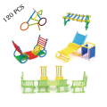 120 Pcs Set - Smart Sticks Building Blocks Toys Set for Boys Girl Kids Children - Smart Stick DIY Stick Puzzle Plastic Early Educational Block Toy. 