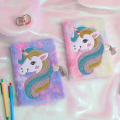 Unicorn Diary for Girls with Lock and Keys, Unicorn Journal, Magic Unicorn Notebook for Kids and Adults, Plush Secret Diary Lined Notebook. 