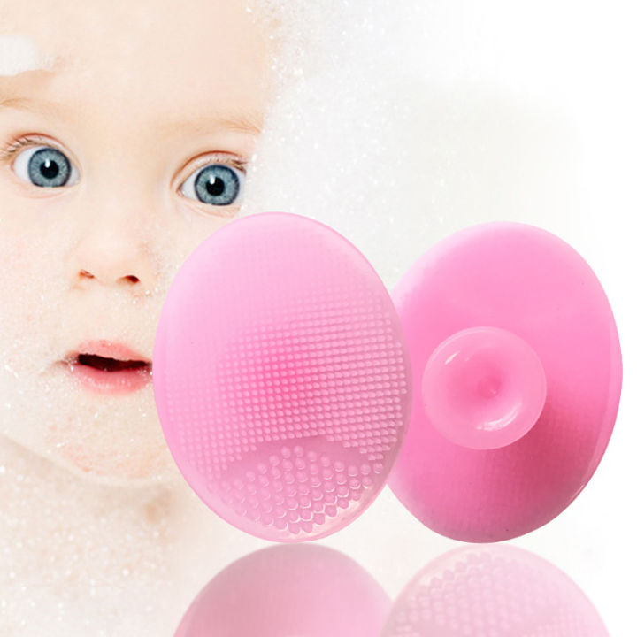 Portable Mini Facial Cleaning Mat Pad Scrubber Silicone Face Cleansing Brush