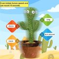 Cute Dancing Cactus Toy With 120+ Songs Recording Features and Chargable For Toddlers - Q10900. 