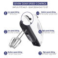 Egg Beater Machine Electric 7 Speed Hand Mixer Cake Baking Home Handheld Small Automatic Cream Hand Blender. 