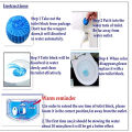 10Pcs Blue Automatic Toilet Cleaner Stain Remover Tabs Tablet Flush Tank Bathroom Freshener. 