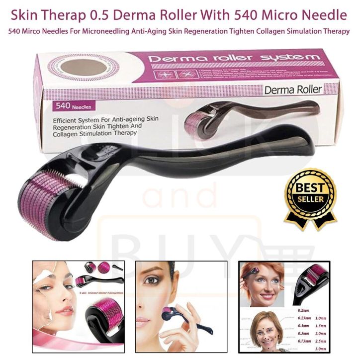 Derma%20Roller%200.5mm%20%E2%80%93%20540%20Titanium%20Microneedles%20for%20Hair%20Regrowth,%20Beard%20Growth%20&%20Skin%20Care%20%7C%20Acne%20Scars,%20Wrinkles%20&%20Face%20Treatment%20Tool%20-%20Image%206
