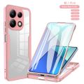 360 Full Body Screen Protector Transparent Case For Redmi Note 13 12 11 10 9 Pro 12s 11s 10s 10C 12C 13C Shockproof Phone Cover. 