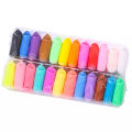 Awesome Foam Clay Modelling Clay Dough - Pack of 12 Colors. 